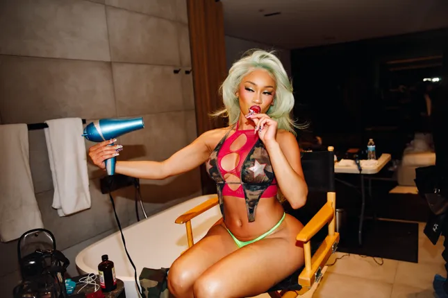 Saweetie NANi Video Shoot Coverage