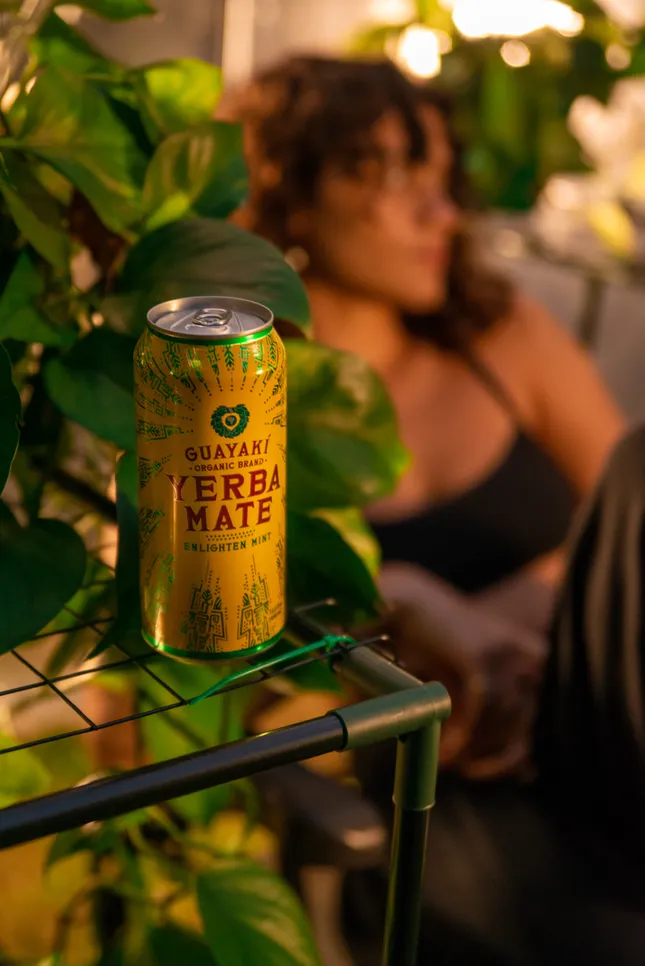 Guayaki Yerba Mate Enlightenmint Shoot