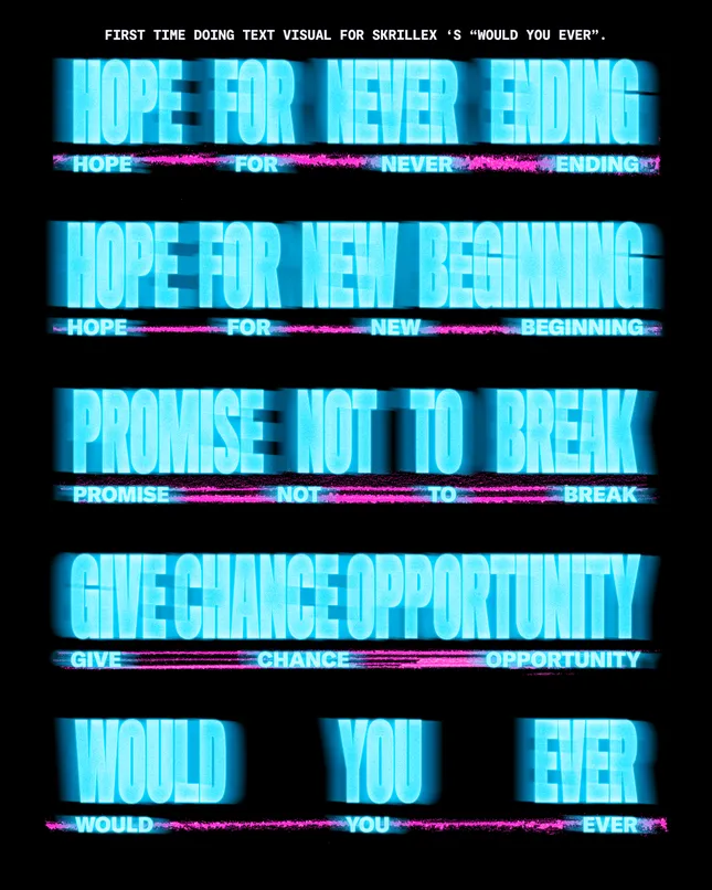 WOULD YOU EVER - SKRILLEX & POO BEAR.