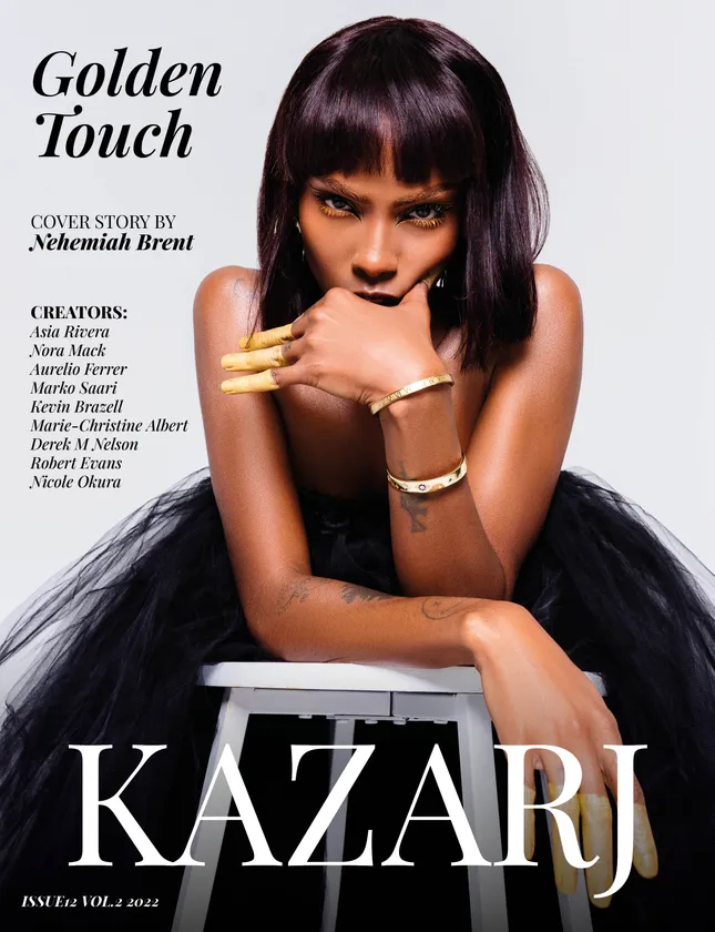 Golden Touch for Kazarj Magazine