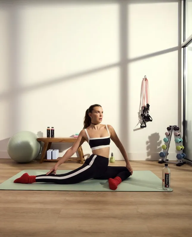 Millie Bobby Brown for Essentia water