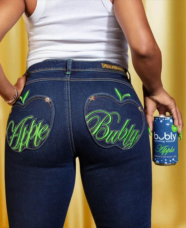 Bubly x Apple Bottom Jeans Y2K Throwback Collaboration