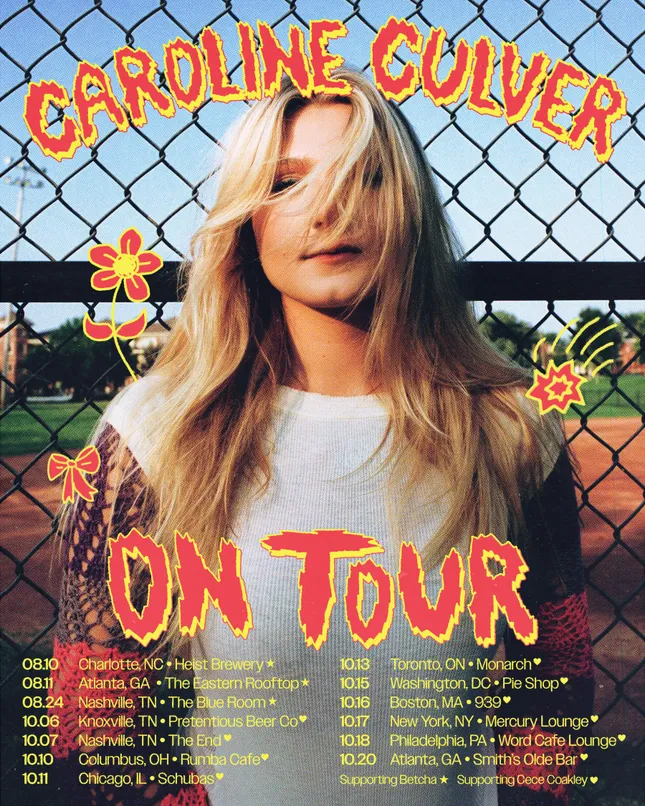 Caroline Culver - Tour Posters