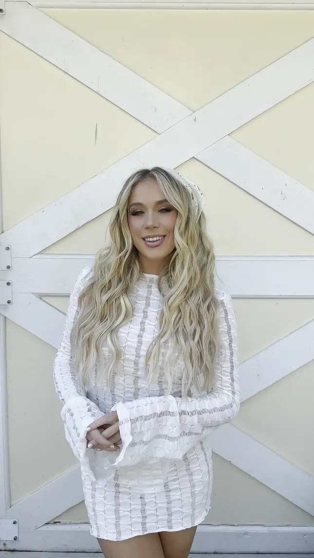 Megan Moroney - Pretty Little Thing Ambassador Photoshoot BTS