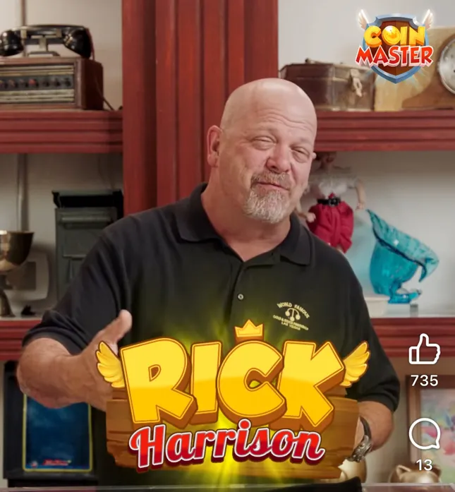 Pawn Stars Coin Master Ad