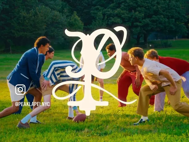 Peak Lapel SS26 “Lawn Games”