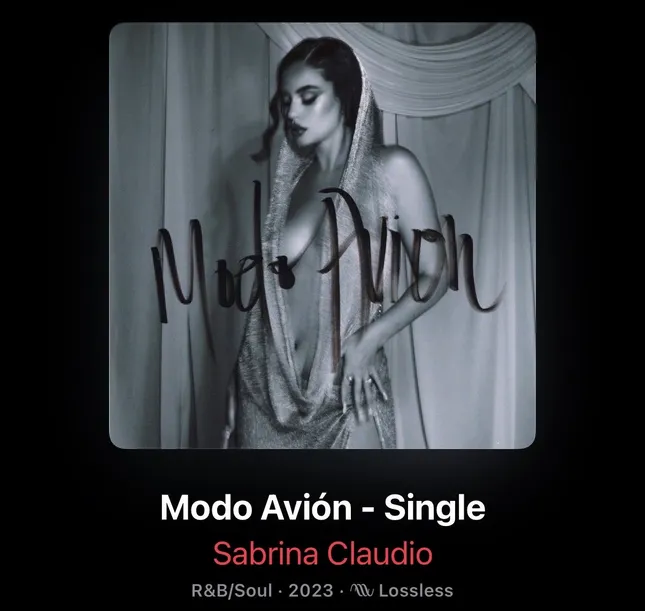 Sabrina Claudio - Modo Avión
