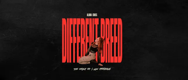 Alaina Cross "Different Breed" EP Branding & Content