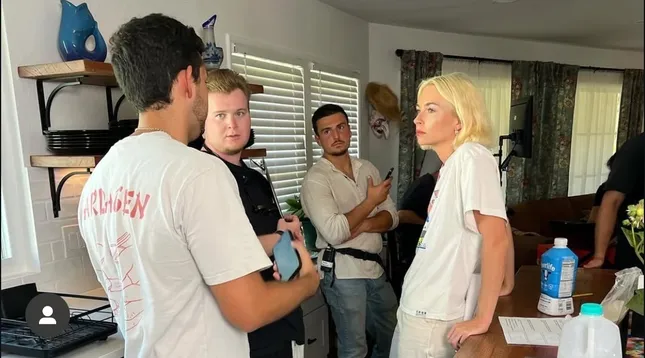Intimacy Coordinator on short film “APEX”