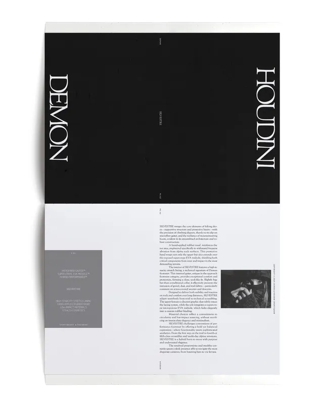 Houdini Sportswear & DEMON Footwear / PFW2025 Print Magazine