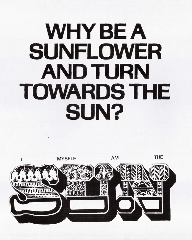 The sun