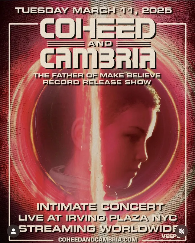 Coheed and Cambria Album Release Show live from Irving Plaza