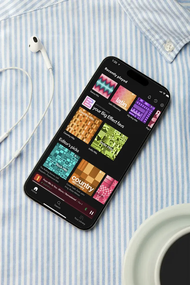 Spotify Playlist Covers for BIG EFFECT