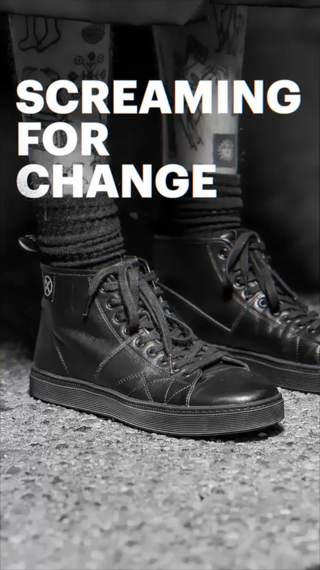 FACT. Shoe brand, cut down IG VIZ