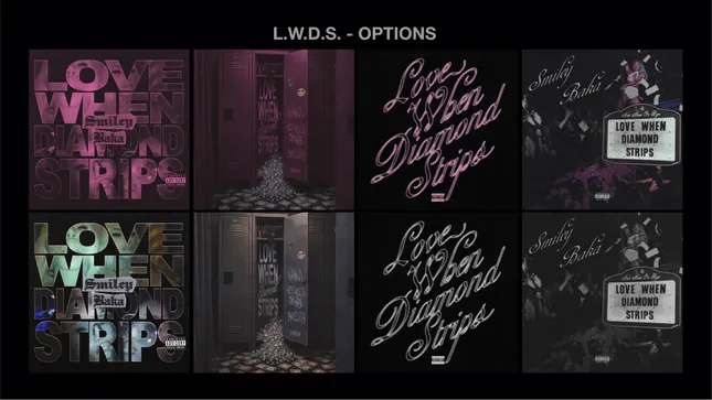 Creative Direction / Cover artwork for "Diamond Strip" - Smiley & Baka