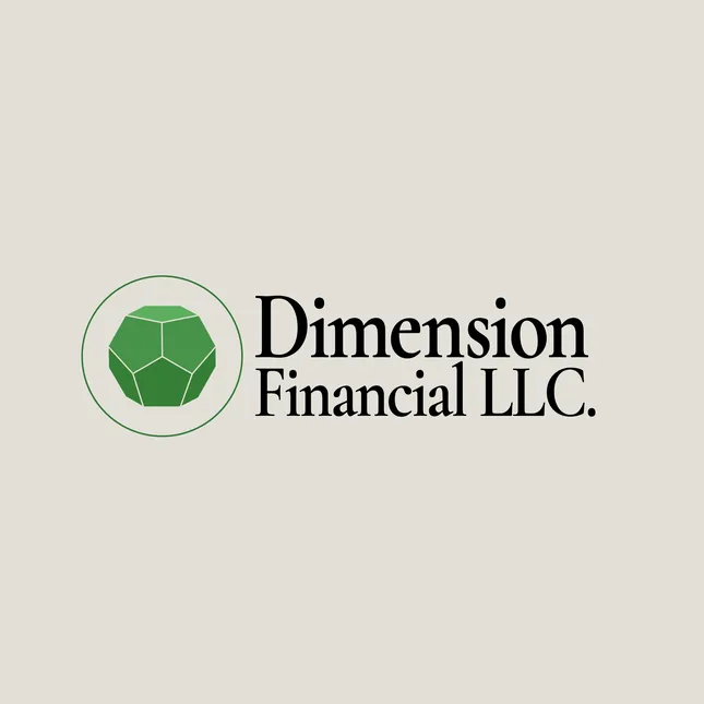 Dimension Financial LLC. Logo Design