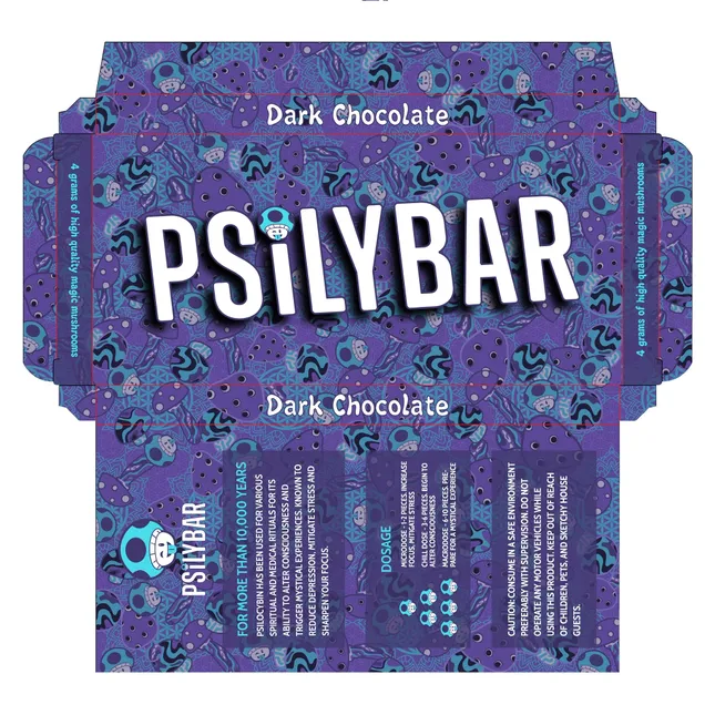 Logo + Packaging design for Psilybar