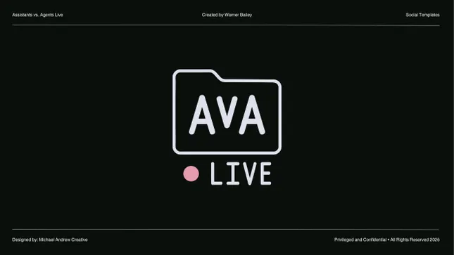 Assistants vs. Agents LIVE - Branding