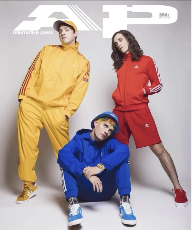 Waterparks alternative press magazine cover