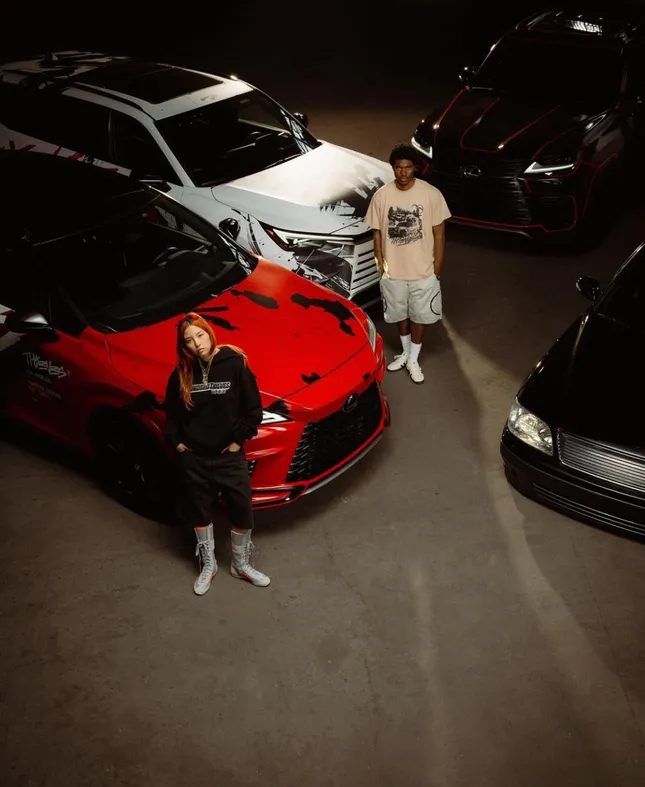 Lexus x 100 Thieves Merch