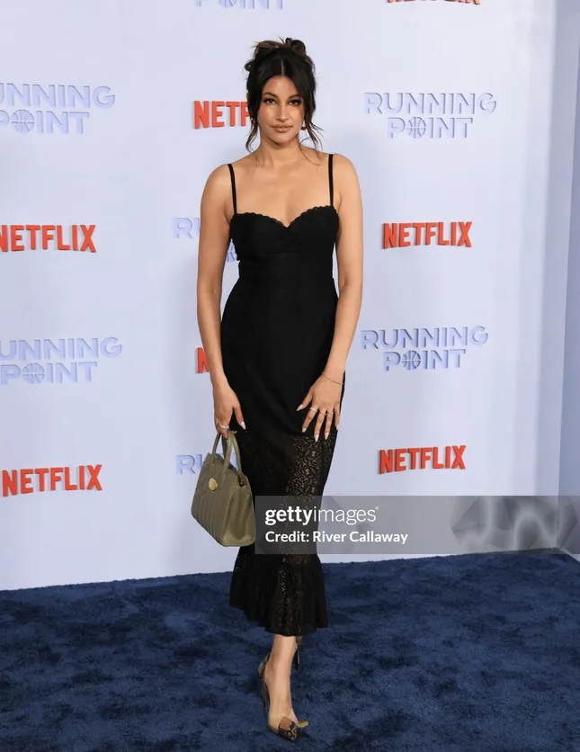 Hair and makeup on Richa Moorjani for Running point Netflix premier