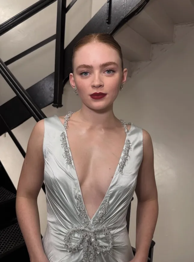 Sadie Sink x Custom Prada for Tony's