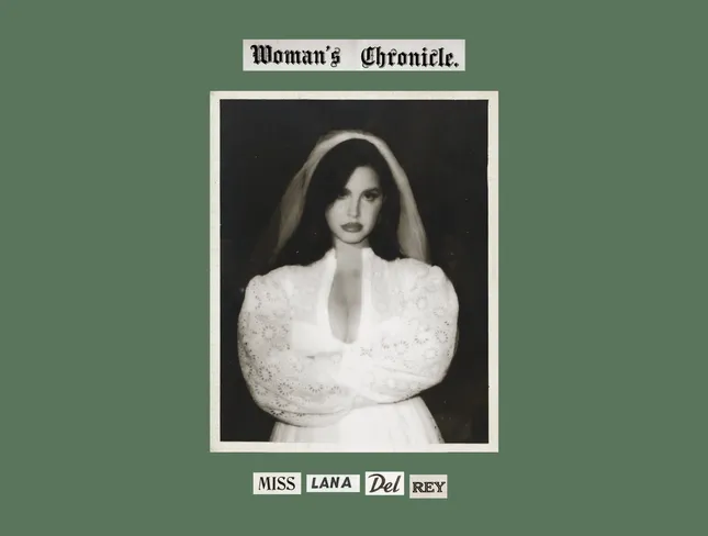 Lana Del Rey "Woman's Chronicle" album cover (concept)