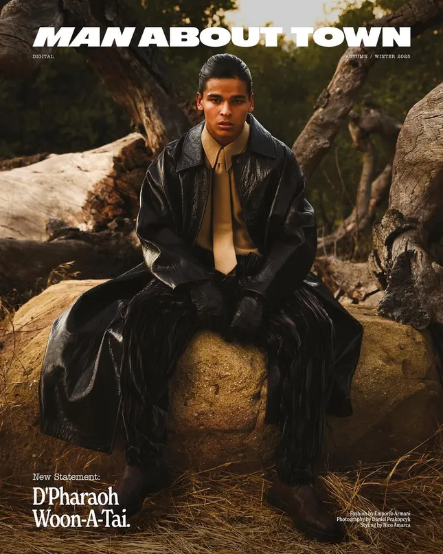 MAN ABOUT TOWN - AW 25 Cover