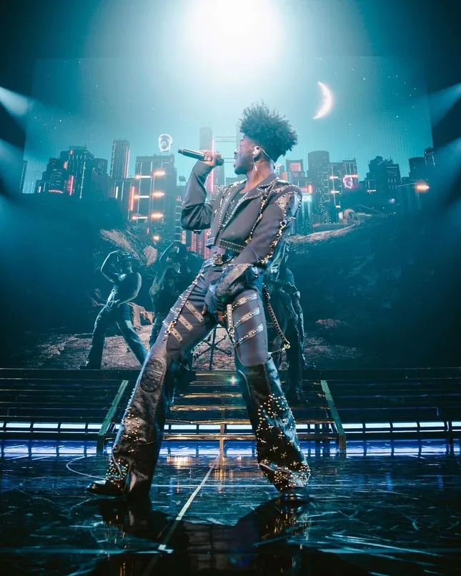 Lil Nas X tour visuals