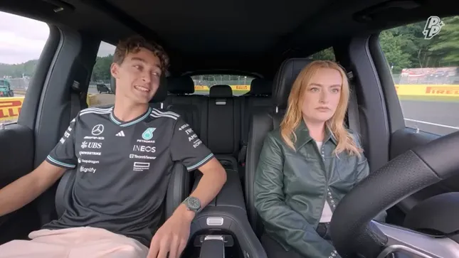 GEORGE RUSSELL | PASSENGER PRINCESS | F1 DRIVERS TEACH ME TO DRIVE