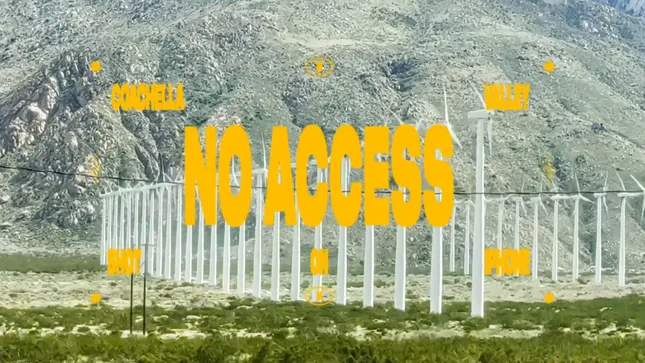 Coachella — No Access
