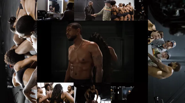 USHER x H.E.R. - ‘Risk It All’ Music Video | Behind the Scenes