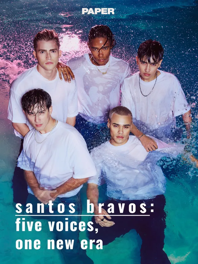 Paper Magazine - Santos Bravos