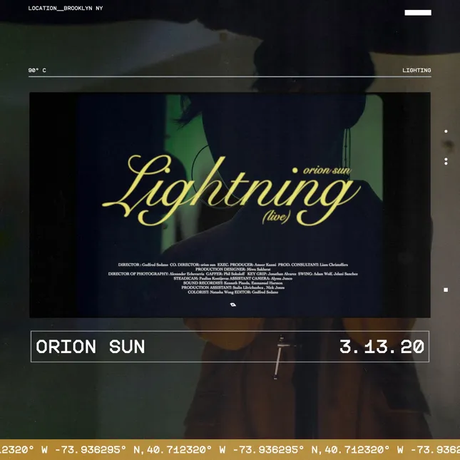 Orion Sun - Lightning