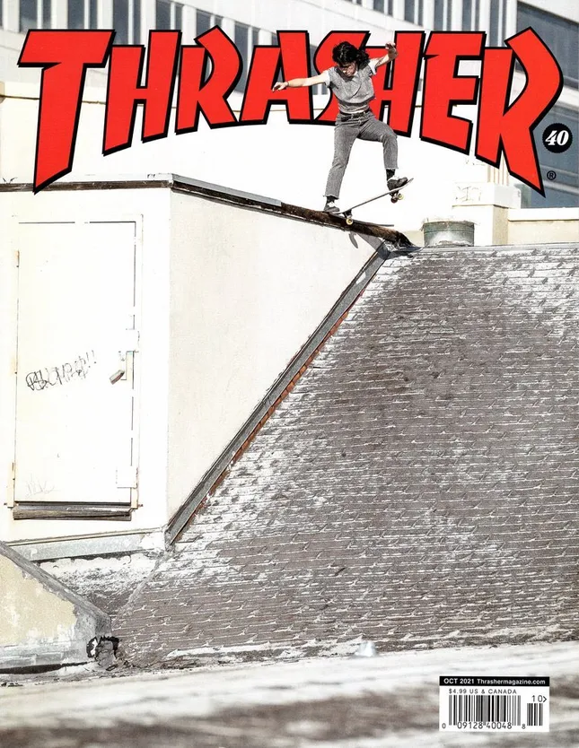 Thrasher Magazine Cover / October 2021