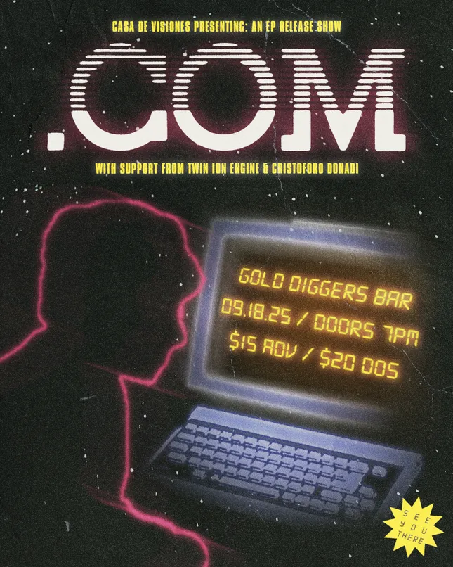 .COM EP Release Show Poster