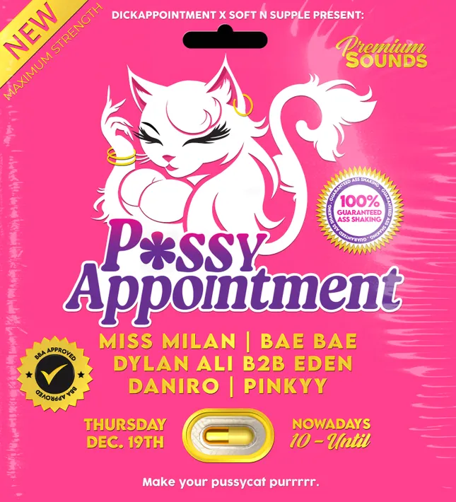 DICKAPPOINTMENT x SOFT N SUPPLE | FLYER
