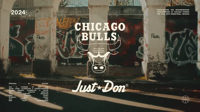 Chicago Bulls x Just Don