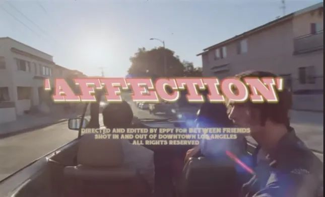 between friends - Affection