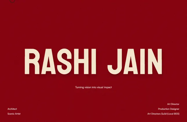 Production Designer Portfolio