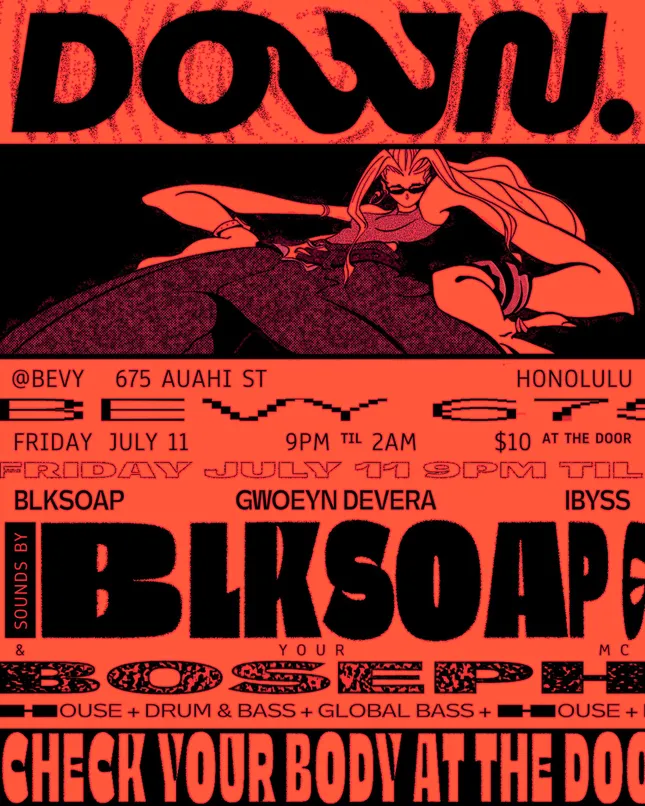 DOWN. Event Flyers