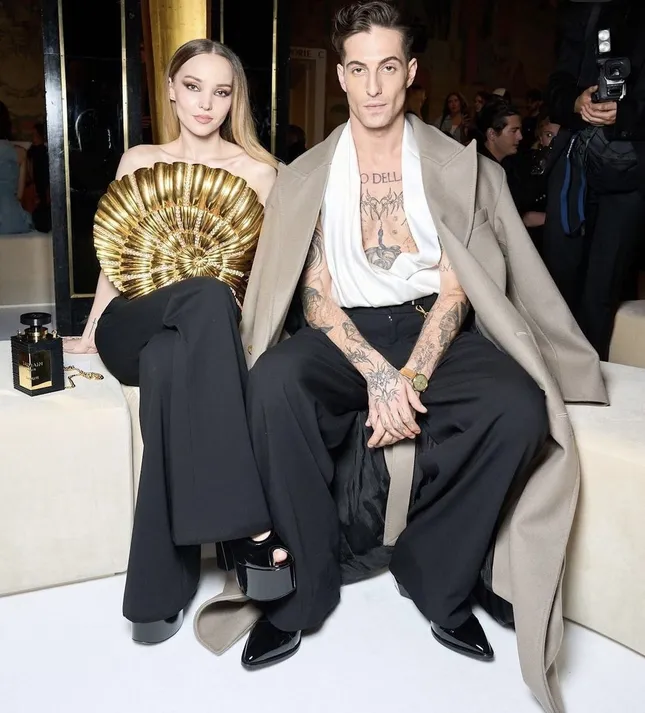Styling assistance @dovecameron for @balmain @pfw