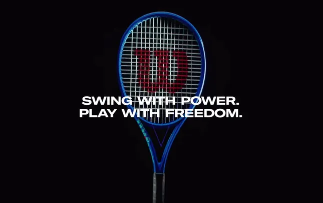 Wilson Tennis- Ultra v5 Swing with Power. Play with Freedom.
