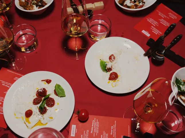 AWAY Holiday Dinner at Roscioli