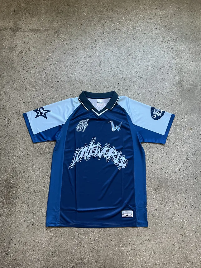 Loneworld / Blue Soccer Jersey