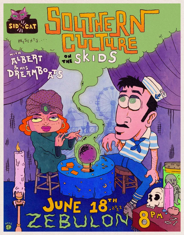 Southern Culture on the Skids Concert Poster