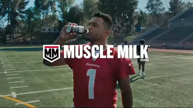 Tua Tagovailoa x muscle milk