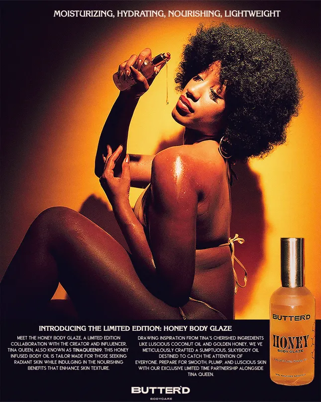 Butter’d Body Care: Honey Body Glaze