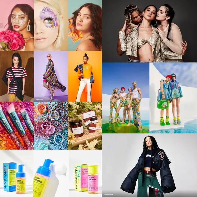 Sample of various editorial retouching works