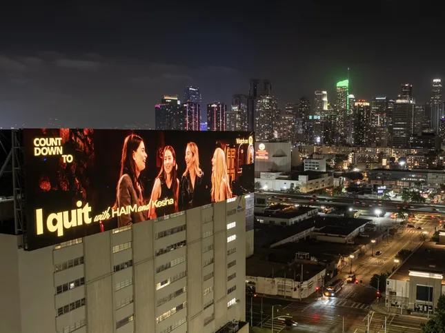 Haim x Kesha Stills for Spotify